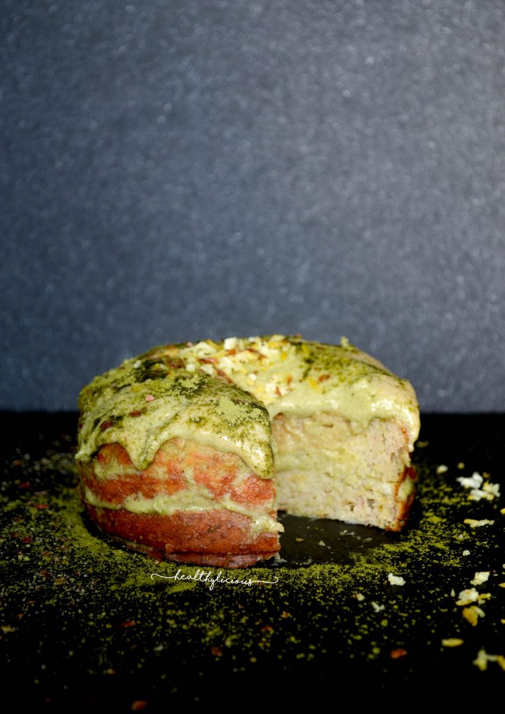 Зелена торта моринга