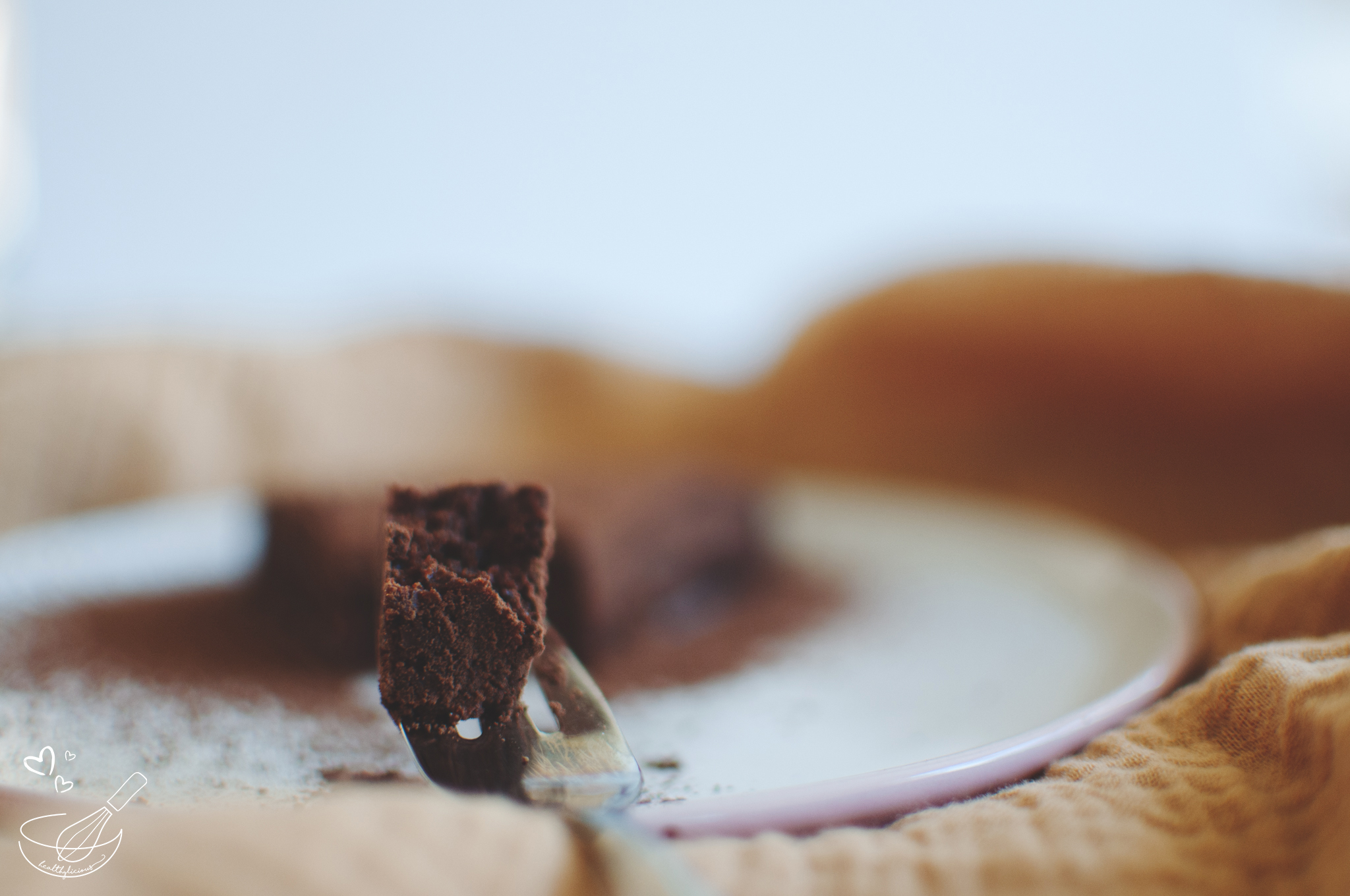Двоен шоколадов кейк - Healthylicious