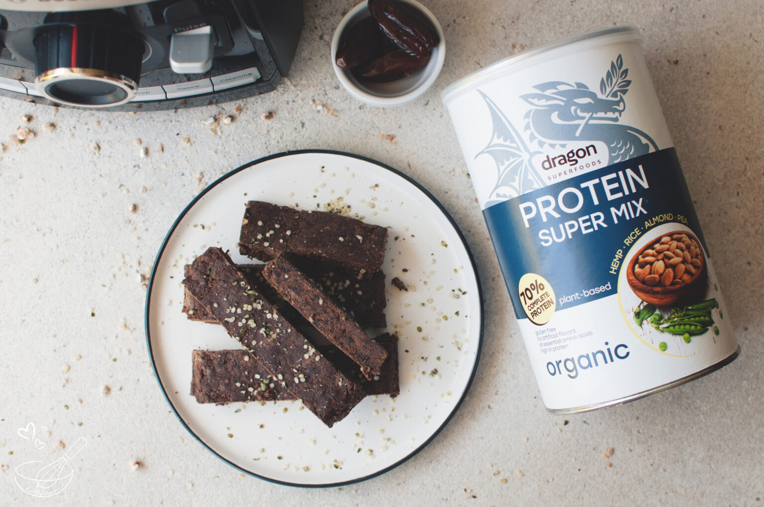 Протеинови шоколадови барчета - Healthylicious