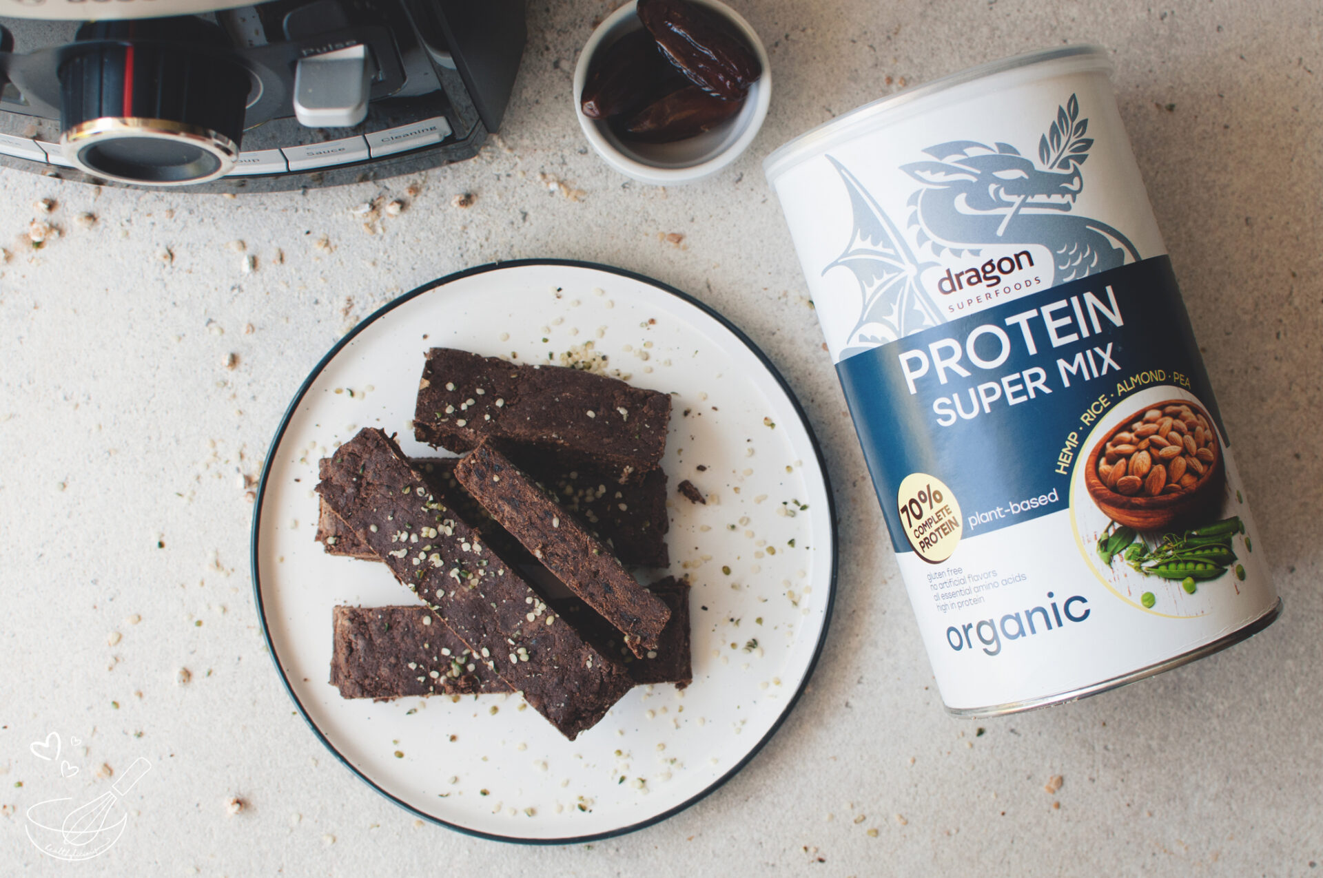 Протеинови шоколадови барчета - Healthylicious